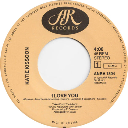 Katie Kissoon - I Love You 23526 Vinyl Singles Goede Staat