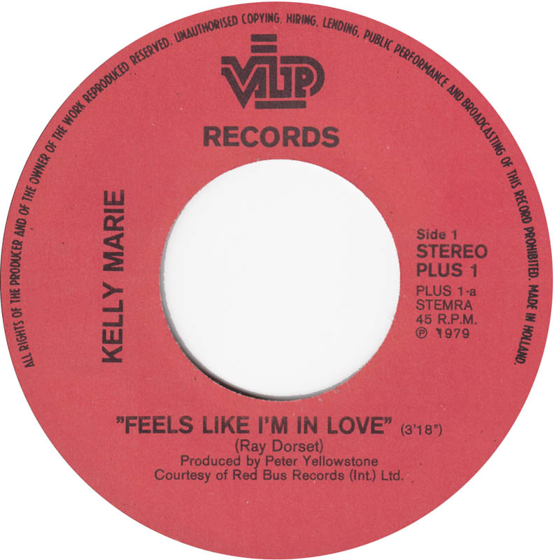 Kelly Marie - Feels Like I'm In Love 12742 30303 35241 Vinyl Singles VINYLSINGLES.NL