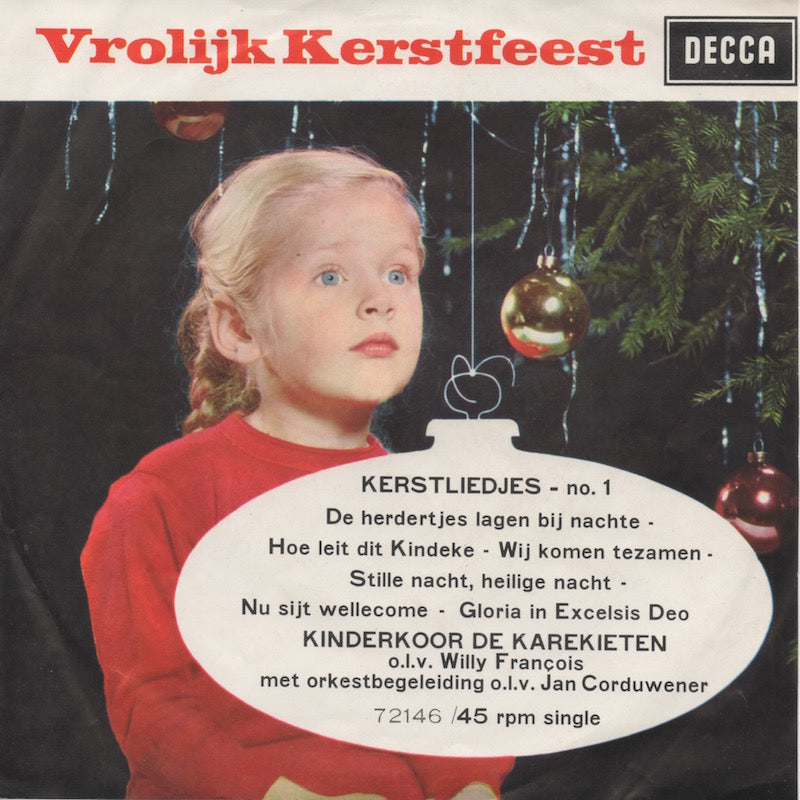Karekieten - Vrolijk Kerstfeest (Kerstliedjes No. 1) 33662 Vinyl Singles VINYLSINGLES.NL