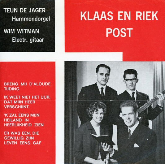 Klaas En Riek Post - Breng Mij D'aloude Tijding (EP) 18655 Vinyl Singles EP VINYLSINGLES.NL