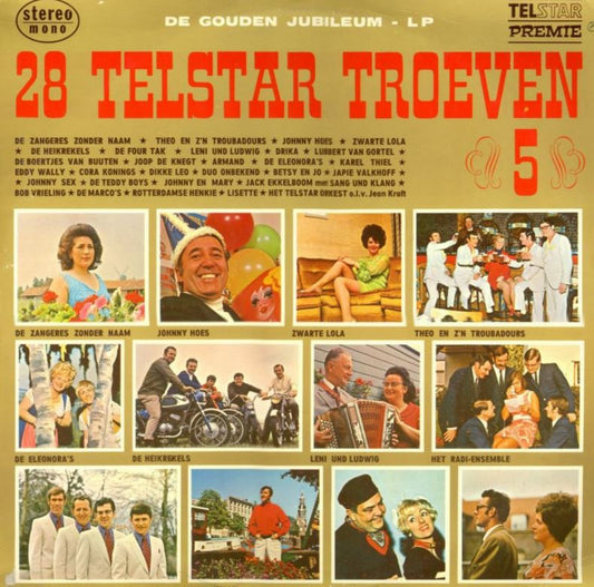 Johnny Hoes - Johnny Hoes Presenteert: 28 Telstar Troeven 5 (LP) 42733 43562 44244 47043 Vinyl LP VINYLSINGLES.NL