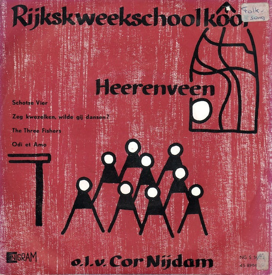 Koor Van De Kon. Rijkskweekschool Heerenvee - Schotse Vier (EP) 11390 Vinyl Singles EP VINYLSINGLES.NL