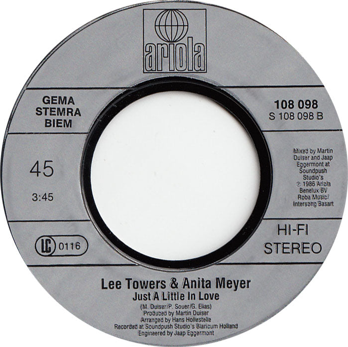 Lee Towers & Anita Meyer - We've Got Tonight Vinyl Singles VINYLSINGLES.NL
