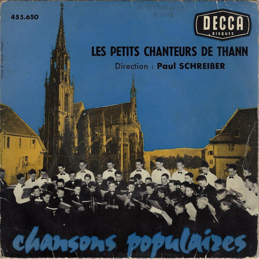 Les Compagnons Des Petits Chanteurs De Thann - Chansons Populaires (EP) 13714 Vinyl Singles EP Goede Staat