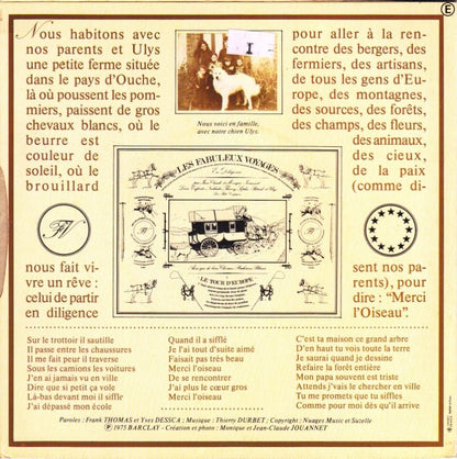 Les Enfants Jouannet - Merci L'oiseau Vinyl Singles Vinyl Very Good (VG) <br> Hoes Good Plus (G+)