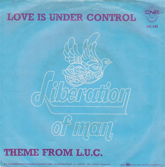 Liberation Of Man - Love Is Under Control 29767 Vinyl Singles VINYLSINGLES.NL