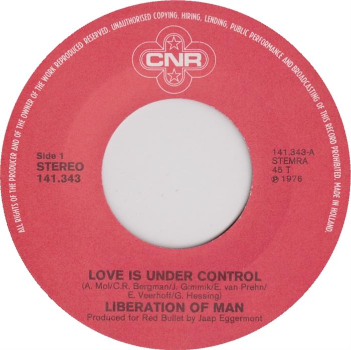 Liberation Of Man - Love Is Under Control Vinyl Singles VINYLSINGLES.NL
