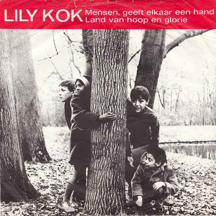 Lily Kok ‎- Land Van Hoop En Glorie 27421 Vinyl Singles Goede Staat