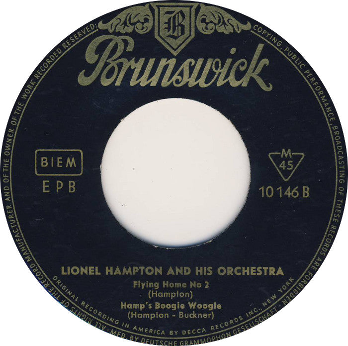 Lionel Hampton - Air Mail Special (EP) 03863 Vinyl Singles EP Goede Staat