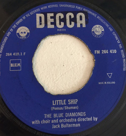 Blue Diamonds - Little Ship Vinyl Singles VINYLSINGLES.NL