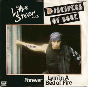 Little Steven & The Disciples Of Soul - Forever Vinyl Singles Vinyl Very Good (VG) <br> Hoes Good Plus (G+)