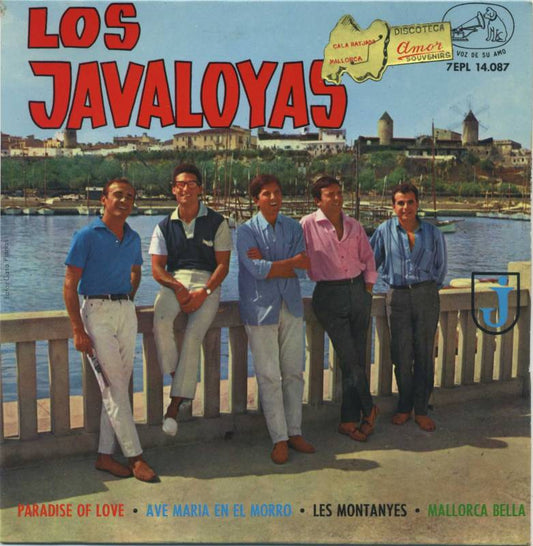 Los Javaloyas - Paradise Of Love 17891 Vinyl Singles EP Vinyl Zeer Goed / Hoesje Goed "VINYLSINGLES.NL"