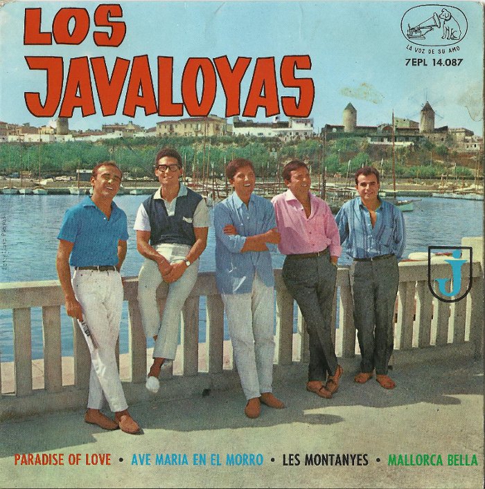 Los Javaloyas - Paradise Of Love (EP) 23941 11060 17891 Vinyl Singles EP Goede Staat