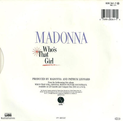 Madonna - Who's That Girl 29583 Vinyl Singles Goede Staat