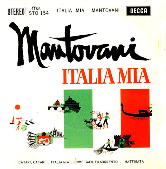 Mantovani - Italia mia (EP) 05650 Vinyl Singles EP Goede Staat