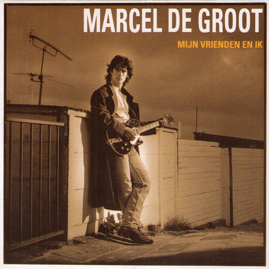 Marcel De Groot - Mijn Vrienden En Ik (B-Keus) Vinyl Singles Vinyl Goed / Hoes Sticker