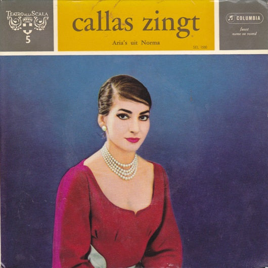 Maria Callas - Callas Zingt Aria's Uit Norma (EP) 14869 13127 04941 Vinyl Singles EP VINYLSINGLES.NL