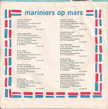 Marinierskapel Der Koninklijke Marine - Mariniers Op Mars 29230 Vinyl Singles VINYLSINGLES.NL