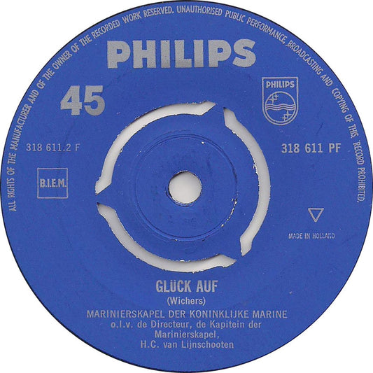 Marinierskapel der Koninklijke Marine - Mars Der Medici Vinyl Singles Vinyl Zeer Goed / Hoesje Goed "VINYLSINGLES.NL"