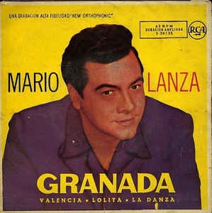 Mario Lanza Con Orquesta Dirigida Por Ray Sinatra - Granada (EP) 17220 Vinyl Singles EP VINYLSINGLES.NL
