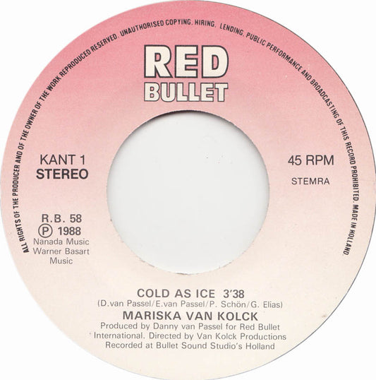 Mariska Van Kolck - Cold As Ice