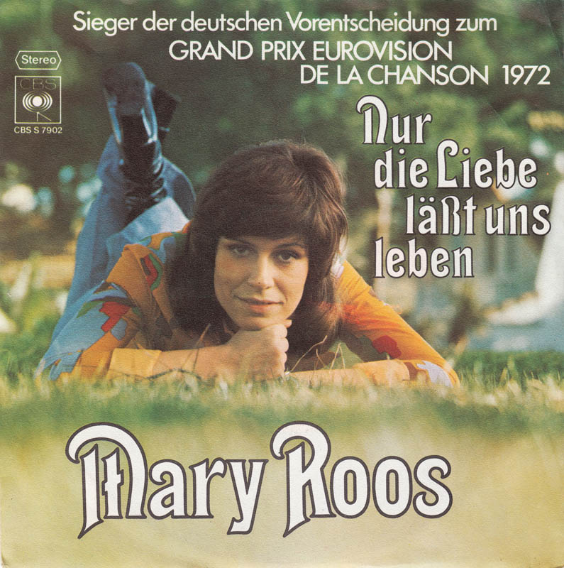 Mary Roos - Nur Die Liebe Läßt Uns Leben 17548 Vinyl Singles Goede Staat