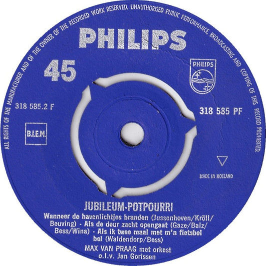 Max Van Praag - Jubileum Potpourri 32681