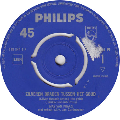 Max van Praag - Zilveren Draden Tussen Het Goud 10393 02625 16438 23599 Vinyl Singles VINYLSINGLES.NL