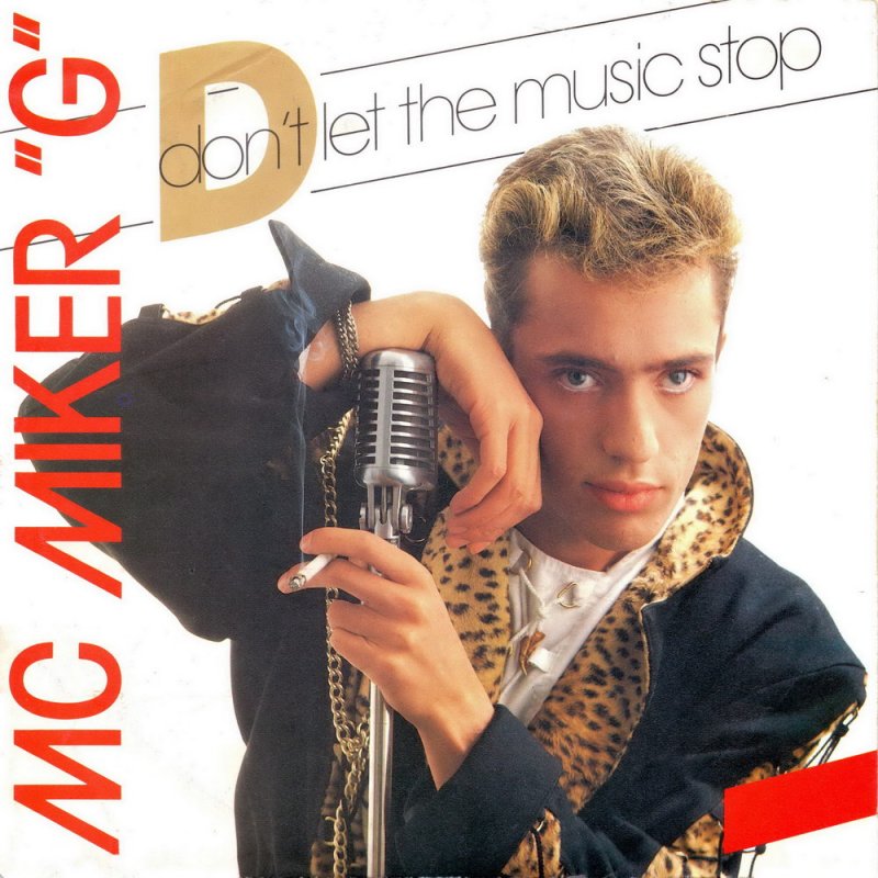MC Miker G - Don't Let The Music Stop Vinyl Singles Vinyl (VG) <br> Hoes (G+)