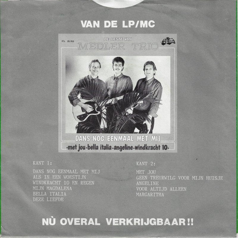 Medler Trio - Margaritha Vinyl Singles VINYLSINGLES.NL