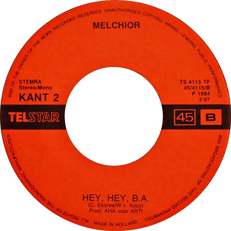 Melchior - He, He, B.A. 16150 Vinyl Singles VINYLSINGLES.NL