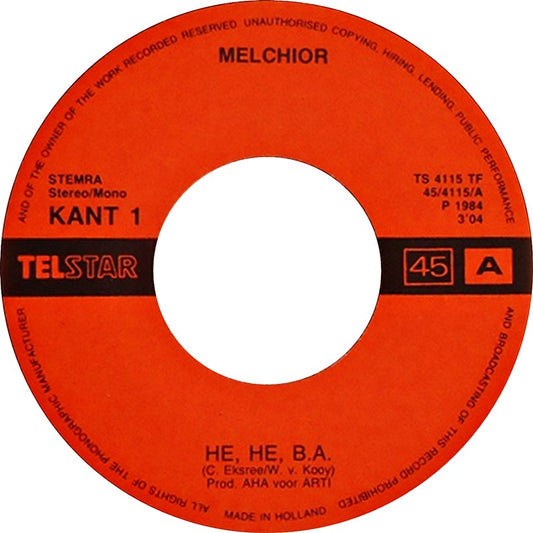 Melchior - He, He, B.A.