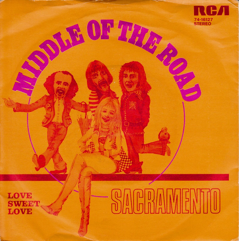 Middle Of The Road - Sacramento 34428 34620 35008 37600 Vinyl Singles VINYLSINGLES.NL