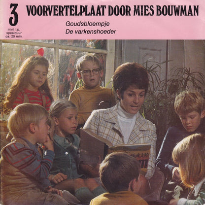 Mies Bouwman - Voorvertelplaat Door Mies Bouwman 3 32224 Vinyl Singles Goede Staat