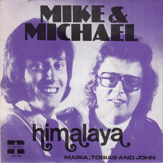 Mike & Michael - Himalaya Vinyl Singles Vinyl Very Good (VG) <br> Hoes Good Plus (G+)