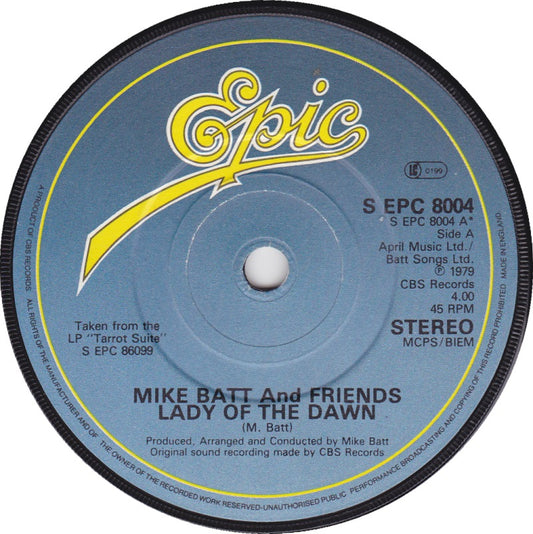 Mike Batt - Lady Of The Dawn 07981 Vinyl Singles Goede Staat