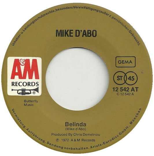 Mike D'Abo - Belinda