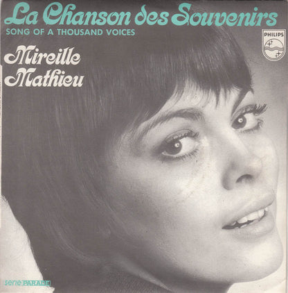 Mireille Mathieu - La Chanson Des Souvenirs Vinyl Singles Vinyl Very Good (VG) <br> Hoes Good Plus (G+)