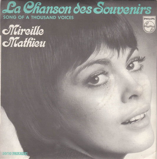 Mireille Mathieu - La Chanson Des Souvenirs Vinyl Singles Vinyl Very Good (VG) <br> Hoes Good Plus (G+)