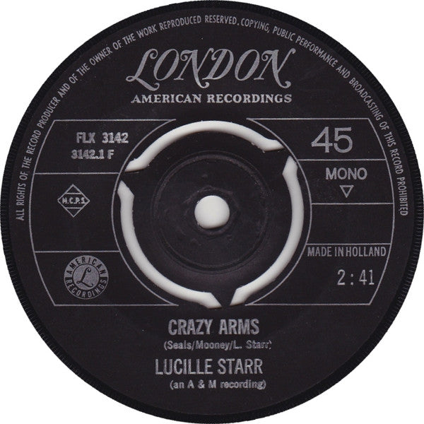 Lucille Starr - Crazy Arms Vinyl Singles VINYLSINGLES.NL