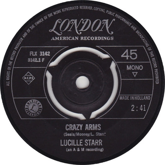 Lucille Starr - Crazy Arms 01194 Vinyl Singles Hoes: Generic