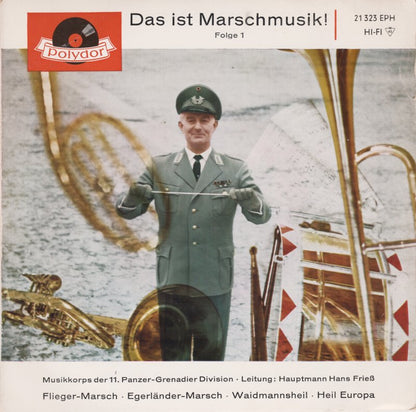 Musikkorps der 11. Panzer Grenadier Division - Das Ist Marschmusik! Folge 1 (EP) 06034 Vinyl Singles EP Goede Staat