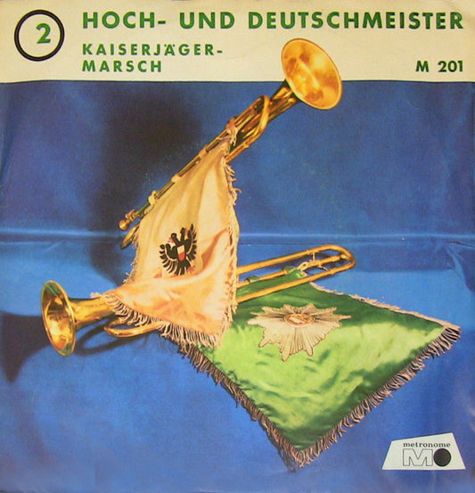 Musikkorps der Polizei -Dir. Lübeck - Hoch - Und Deutschmeister Vinyl Singles Vinyl Very Good (VG) <br> Hoes Good Plus (G+)