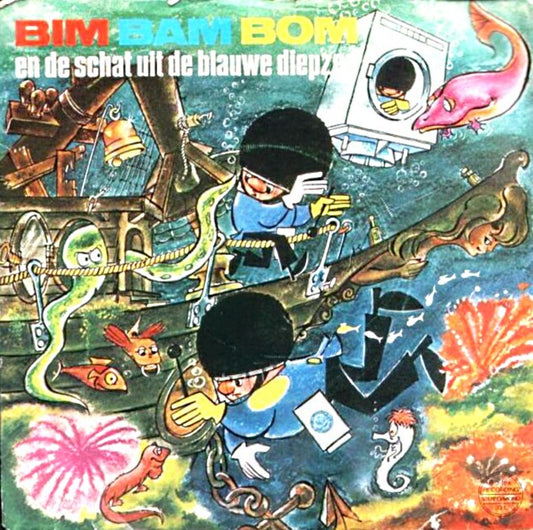 No Artist - Bim Bam Bom En De Schat Uit De Blauwe Diepzee 16072 Vinyl Singles Vinyl Very Good (VG) <br> Hoes Good Plus (G+)