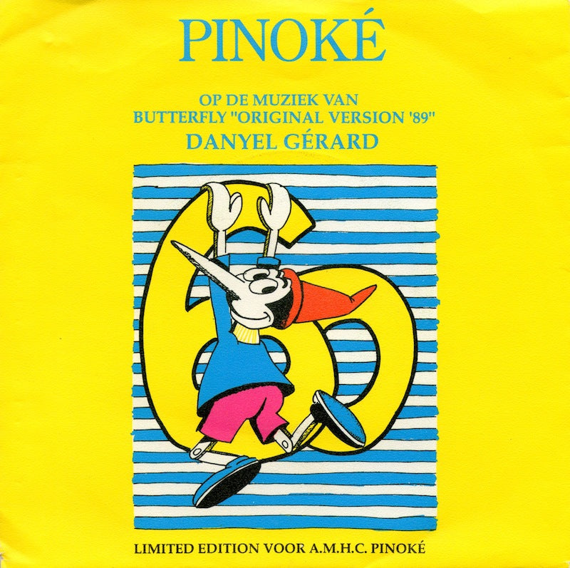 Danyel Gerard - Pinoke Vinyl Singles Vinyl Very Good (VG) <br> Hoes Good Plus (G+)