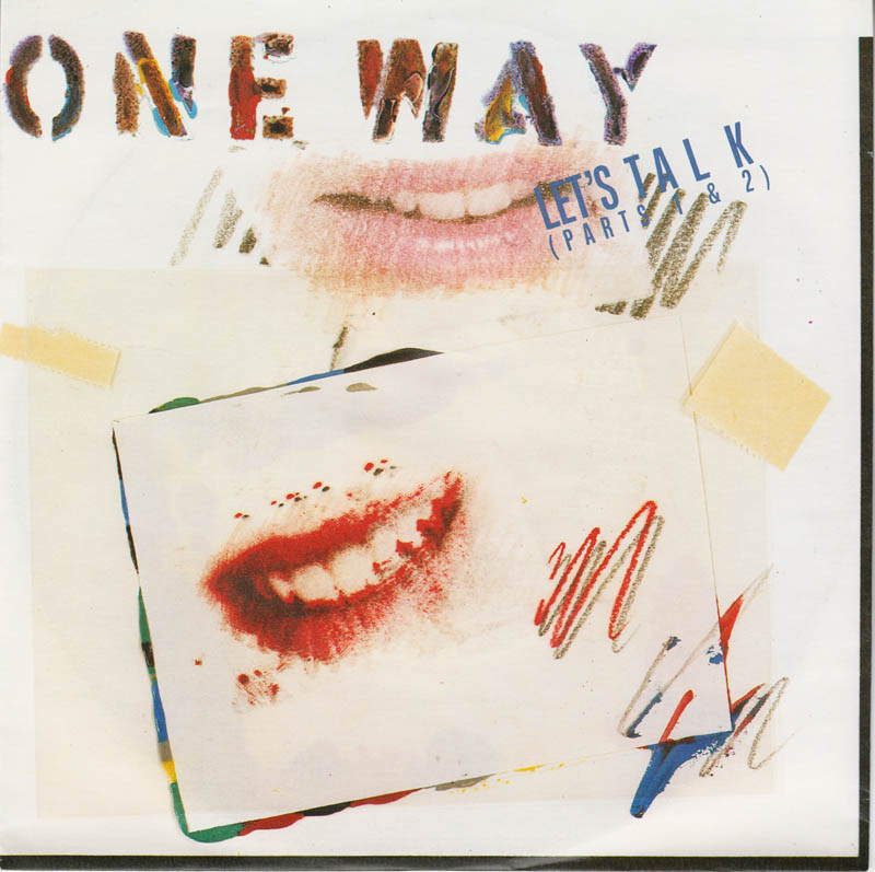 One Way - Let's Talk 29305 Vinyl Singles Goede Staat