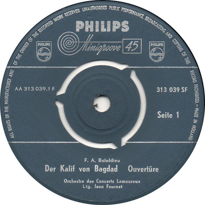Concerts Lamoureux - Der Kalif Von Bagdad Vinyl Singles VINYLSINGLES.NL