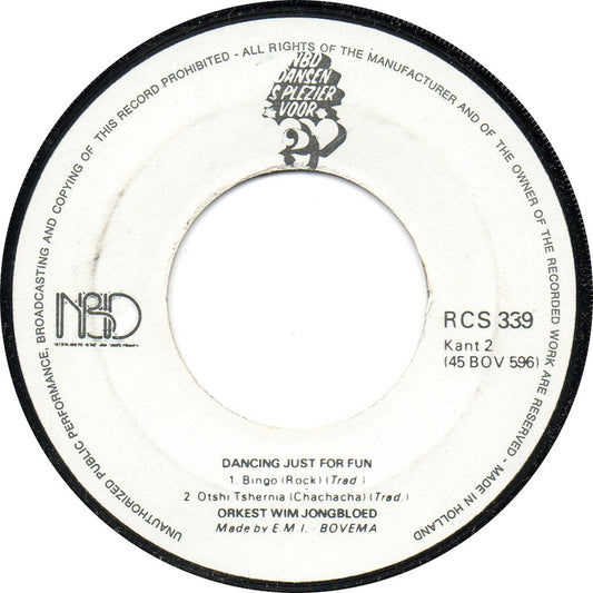 Orkest Wim Jongbloed - Dancin' Just For Fun