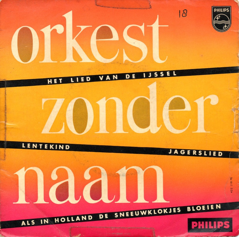 Orkest Zonder Naam - Het Lied van de Ijssel (EP) Vinyl Singles EP VINYLSINGLES.NL