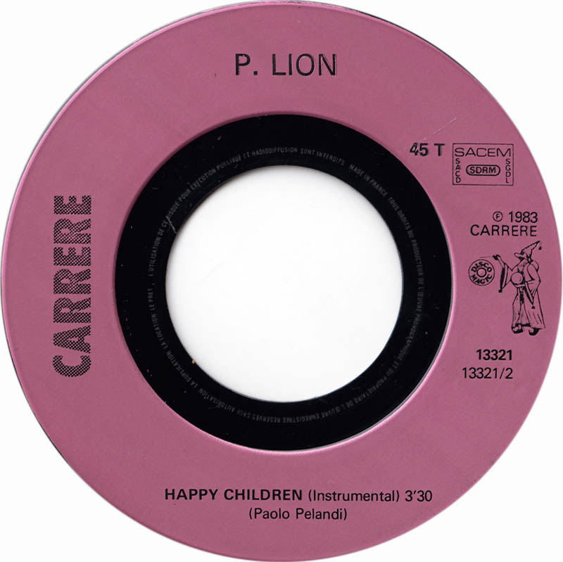 P. Lion - Happy Children 04104 29751 37696 Vinyl Singles VINYLSINGLES.NL